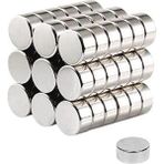 MCM Group 100 Adet 8X3MM Yuvarlak Neodyum Mıknatıs Güçlü Nikel Kaplamalı Kaliteli Dayanıklı Magnet ( Lisinya )