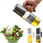 MCM Group 250 ml Kulplu Cam Yağ Limon Sos Spreyi Yağ Şişesi Yağdanlık Zeytinyağı Limon Püskürtücü