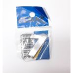 MCM Group 4 cm Plastik Krom Kaplama Kapı Numarası -1