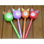 MCM Group Ahşap Kedi Marakas Tekli Polos:29 ( Lisinya )