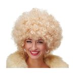 MCM Group Altın Renk Kıvırcık Afro Parti Peruğu