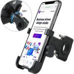 MCM Group Alüminyum Gövdeli Metal Gidon Bağlantılı Motosiklet Telefon Tutucu 7 Inç Xl ( Lisinya )