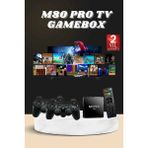 MCM Group Android Tv Box 2.4g 10K Ultra Hd 2gb Ram 64GB Hafıza 10000 Retro Oyunlu Konsol Game Stick M8 Pro