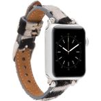 MCM Group Apple Watch Uyumlu Deri Kordon 38-40-41MM Ferro ZE01N
