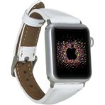 MCM Group Apple Watch Uyumlu Deri Kordon 38-40-41MM Slim F3 Beyaz