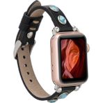 MCM Group Apple Watch Uyumlu Deri Kordon 38-40-41MM Tr Rst1