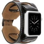 MCM Group Apple Watch Uyumlu Deri Kordon 42-44-45MM Cuff Rst1