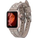 MCM Group Apple Watch Uyumlu Deri Kordon Ely Double Tour St Erc3