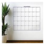 MCM Group Aylık Planlayıcı Manyetik Duvar Stickerı Takvim Plan Çizelgesi - Ürün Boyutları: 110 cm x 100 cm