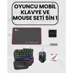 MCM Group Bluetooth 5.3 Bağlantılı Mobil Oyun Dönüştürücü Set – Klavye + Mouse + Adaptör