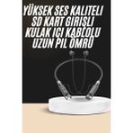 MCM Group Boyun Bantlı Sd Kart Girişli Yüksek Perfomanslı Bluetooth Kulaklık