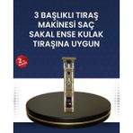 MCM Group Burun ve Kulak Için 2’si 1 Arada Tıraş Başlıklı Cihaz