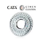 MCM Group Cata Ct 6583 Hanımeli LED Çerçeveli Günışığı Kristal Cam Spot Kasa - Priz ve Anahtar Için Uyumlu Çerçeve