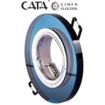 MCM Group Cata Ct 6646 Zambak Dekoratif Kristal Cam Spot Kasası