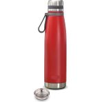 MCM Group Çift Kat Paslanmaz Çelik Bardaklı 850 ml Taşıma Şeritli Termos Kamp Bebek Mama TERMOSU-8691