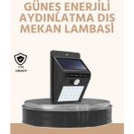 MCM Group Enerji Tasarruflu ve Otomatik Sensörlü LED Güneş Işığı – Dış Mekan Uyumlu