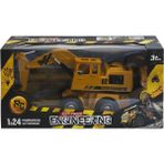 MCM Group HT059 Kumandalı Şarjlı Iş Makinesi Kazıcı -Canem Oyuncak