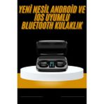 MCM Group Kablosuz Dijital Göstergeli Çağrı Cevaplayabilen Tws 5.0 Bluetooth Kulaklık