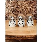MCM Group Küçük Boy Panda Kar Küresi Işıklı 6.5 cm - Lisinya