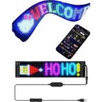 MCM Group Kumandalı App Kontrollü LED Ekran 16X192 Pixel LED Matrix Araç Camı Yazısı