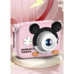 MCM Group Mini 1080P Hd Çocuk Kamera Dijital Fotoğraf Makinesi 2.0 Inç Ekran 5 Adet Oyun Pembe - Lisinya