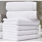 MCM Group Nevresim Dünyası Otel Tipi 6'lı 50X90 Yüz Havlusu Beyaz