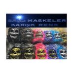 MCM Group Saçlı Kuru Kafa Iskelet Maske 1 Adet