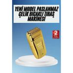 MCM Group Sakal Kesme Tıraş Makinesi Paslanmaz Çelik Gold Şarjlı