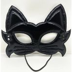 MCM Group Siyah Renk Kumaş Malzemeden Imal Eva Kedi Maskesi 19X15 cm