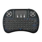 MCM Group Smart Tv Box Ps3 Uyumlu Kablosuz Dokunmatik Işıklı Şarjlı Touchpadli Mini Q Klavye - Lisinya