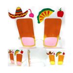 MCM Group Sombrero Hawaii Fiesta Meyve Figürlü Gözlük