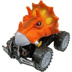 MCM Group Sürtmeli Dinazor Robota Dönüşen Araba 14 cm - Turuncu (Lisinya)