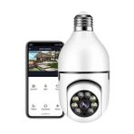 MCM Group Wifi 360 Panoramik Ampul Kamera Gece Görüş Ses Akıllı Hareket Algılayıcı