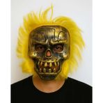 MCM Group Wild Skull - Bakır Kafatası Sarı Saçlı Iskelet Maske