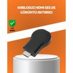 MCM Group Yazılım Gerektirmeyen Kablosuz Mirroring Adaptörü – 1080P Hd Görüntü Kalitesi