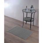 MCN Tekstil Ayak HAVLUSU50 x 70 'zikzak' - 50 x 70 cm - Gri