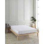 MCN Tekstil Pamuklu Köşe Lastikli Sıvı Geçirmez Alez - 180 x 200 cm - Beyaz