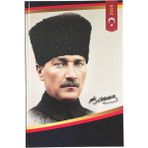 Mcoys 2026 Atatürk Ajanda Günlük 17*24 - Siyah2