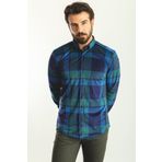 Mcr Desenli Açık Lacivert Slim Fit Erkek Gömlek 37684.22K