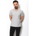 MCR Desenli Gri Renk Slim Fit Apaç Yaka Erkek T-Shirt - XL