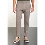MCR Desenli Kahverengi Slim Fit Klasik Erkek Pantolon - 50