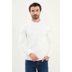Mcr Desenli Slim Fit Bisiklet Yaka Erkek Triko Kazak 11566 - Siyah