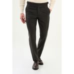 Mcr Dokulu Slim Fit Kemerli Yün Erkek Pantolon Antrasit - 38329.25K