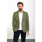 MCR Düz Haki Slim Fit Mono Yaka Erkek Ceket - 46