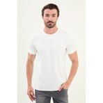 Mcr Düz Slim Fit Bisiklet Yaka Basic Erkek T-Shirt Ekru - 36863.25Y