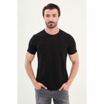 Mcr Düz Slim Fit Bisiklet Yaka Basic Erkek T-Shirt Siyah - 36863.25Y