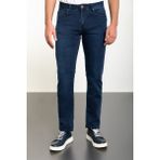 MCR Düz Slim Fit Erkek Kot Pantolon - Mavi - Siyah - 31