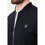 MCR Düz Slim Fit Hakim Yaka Beli Lastikli Erkek Mont - Lacivert - 52