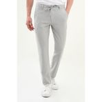 Mcr Düz Super Slim Fit İpli Erkek Pantolon Gri - 38343.26Y
