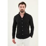 Mcr Gofreli Slim Fit Pamuk Erkek Gömlek 27081 - Beyaz - XL